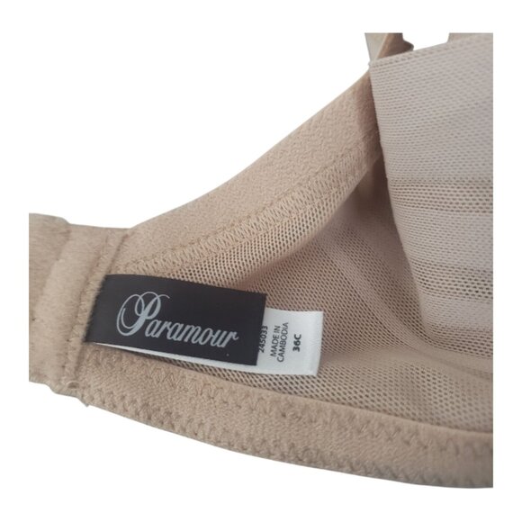 CT2065 Paramour Beige Underwire Bra 36C - Picture 6 of 8